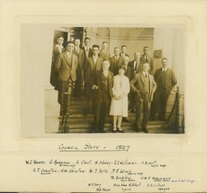 Council Staff 1927