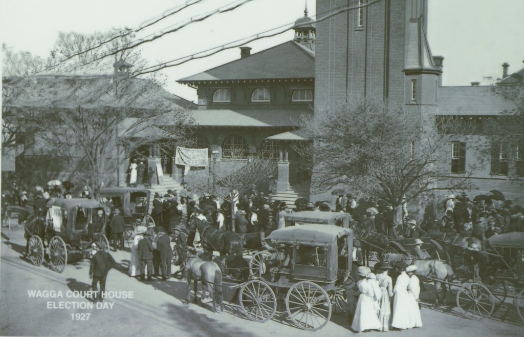 Wagga Court House Election 1927